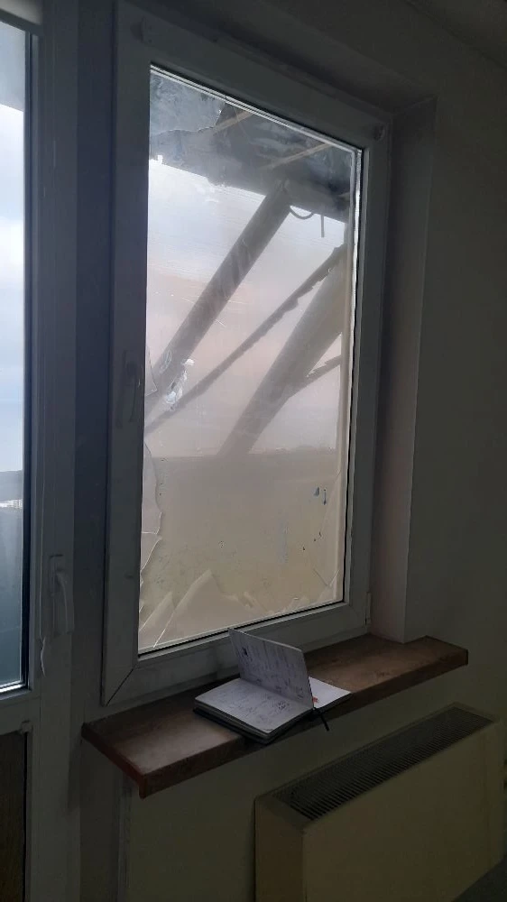 Заменили стеклопакеты