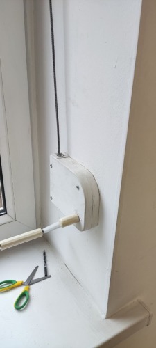 Ремонт роллетного изделия / механика / Укладчик шнуровой в Новороссийске! Заказ: Н-2683