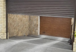 Ремонт роллетных ворот / сорвало усилитель ветровой нагрузки в Новороссийске! Заказ: Н-2688