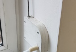 Ремонт роллетного изделия / механика / Укладчик шнуровой в Новороссийске! Заказ: Н-2683