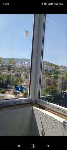 Наружная герметизация и отделка пенных швов на балконе в Новороссийске! Заказ: Д-2533
